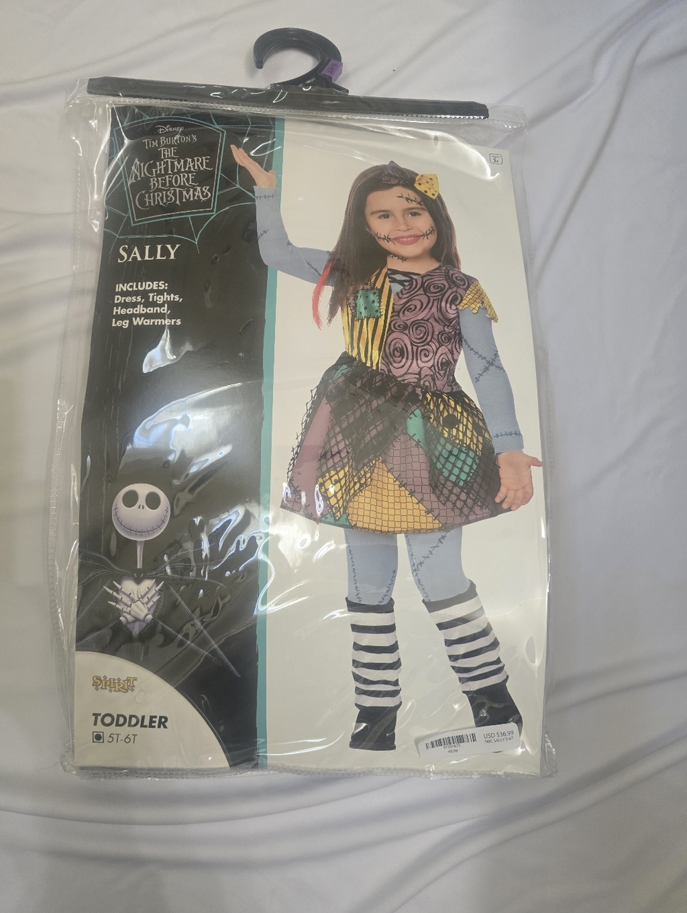 Disney The Nightmare Before Christmas Sally Toddler Costume - Multicolor